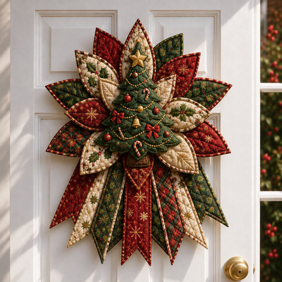 Christmas Quilted Door Hanger Sewing Kit