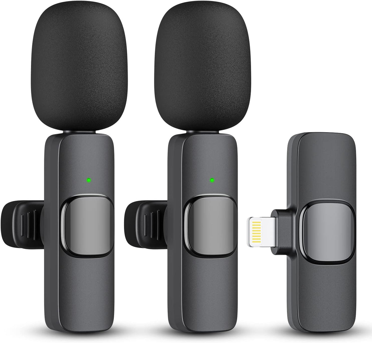 2 Pack Wireless Microphone For