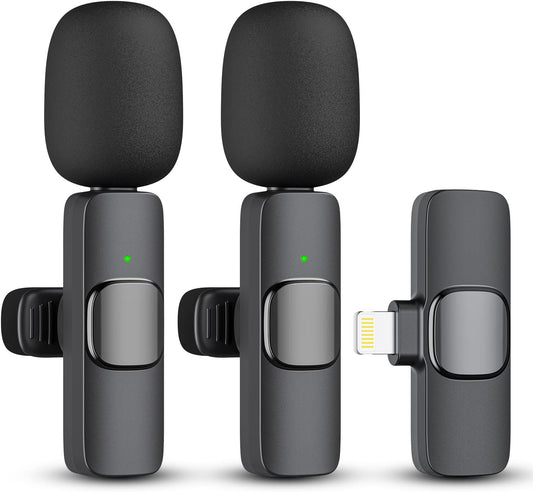 2 Pack Wireless Microphone For