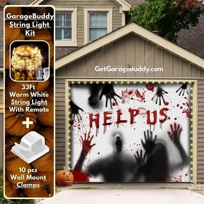 Halloween Garage Door Covers