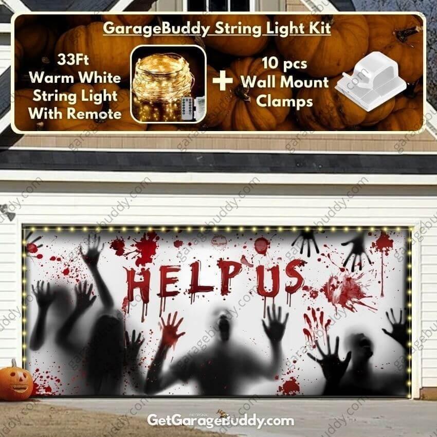Halloween Garage Door Covers