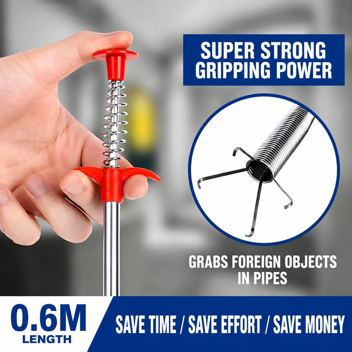 Professional Drain Clog Remover Tool