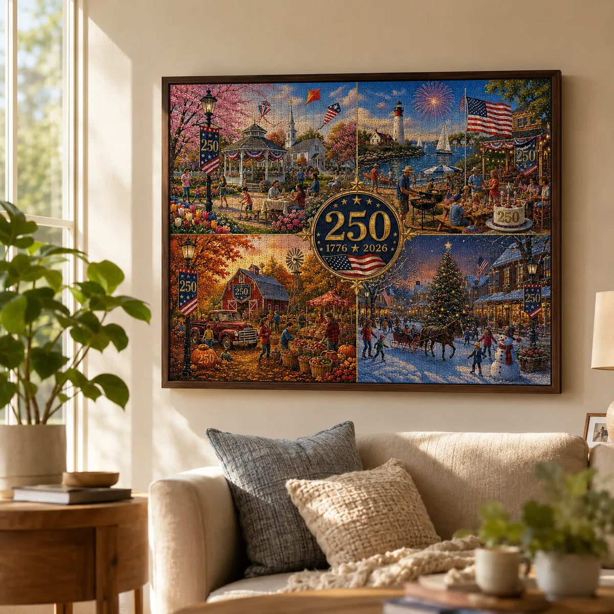USA 250th Anniversary Jigsaw Puzzle