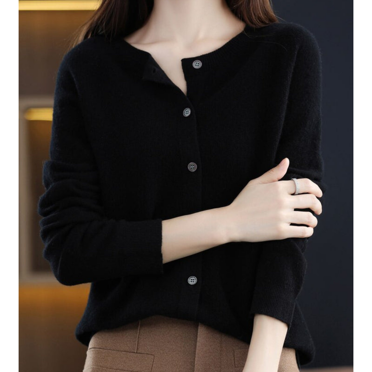 Women's Soft Knit Cardigan