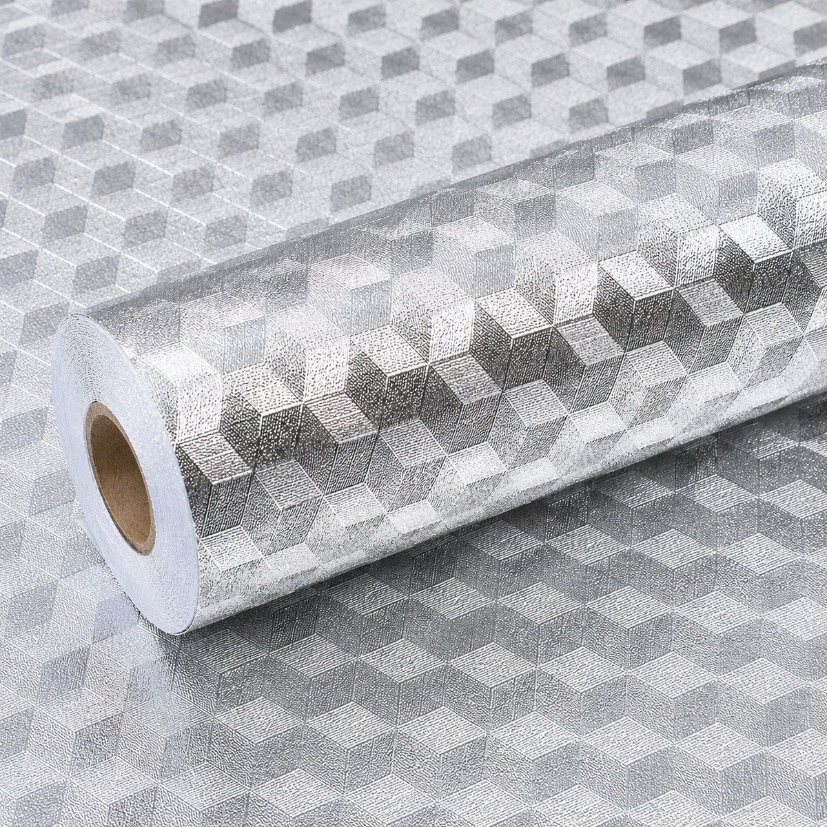 Stainless Steel Oil-Proof Kitchen Contact Paper Roll