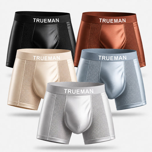 Men's Premium Leakproof Bamboo Ice Silk Boxer
