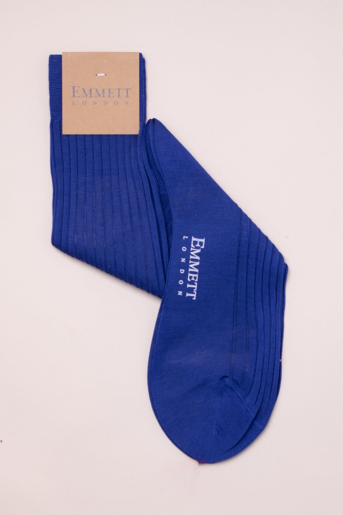 SUPPLIED BY TOM - Bold Blue Cotton Socks