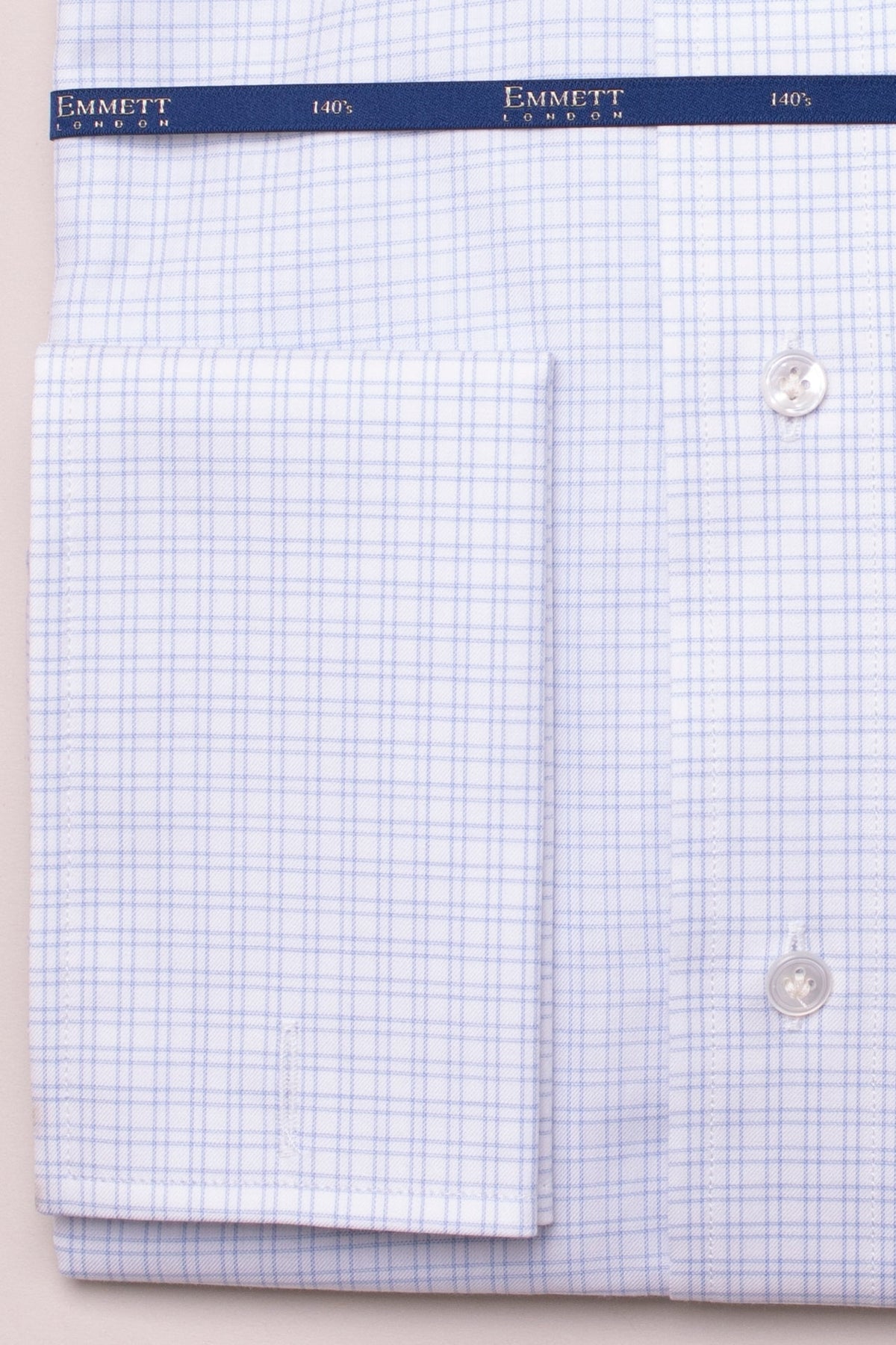 SUPPLIED BY TOM - 140s Mixed Check Shirt
