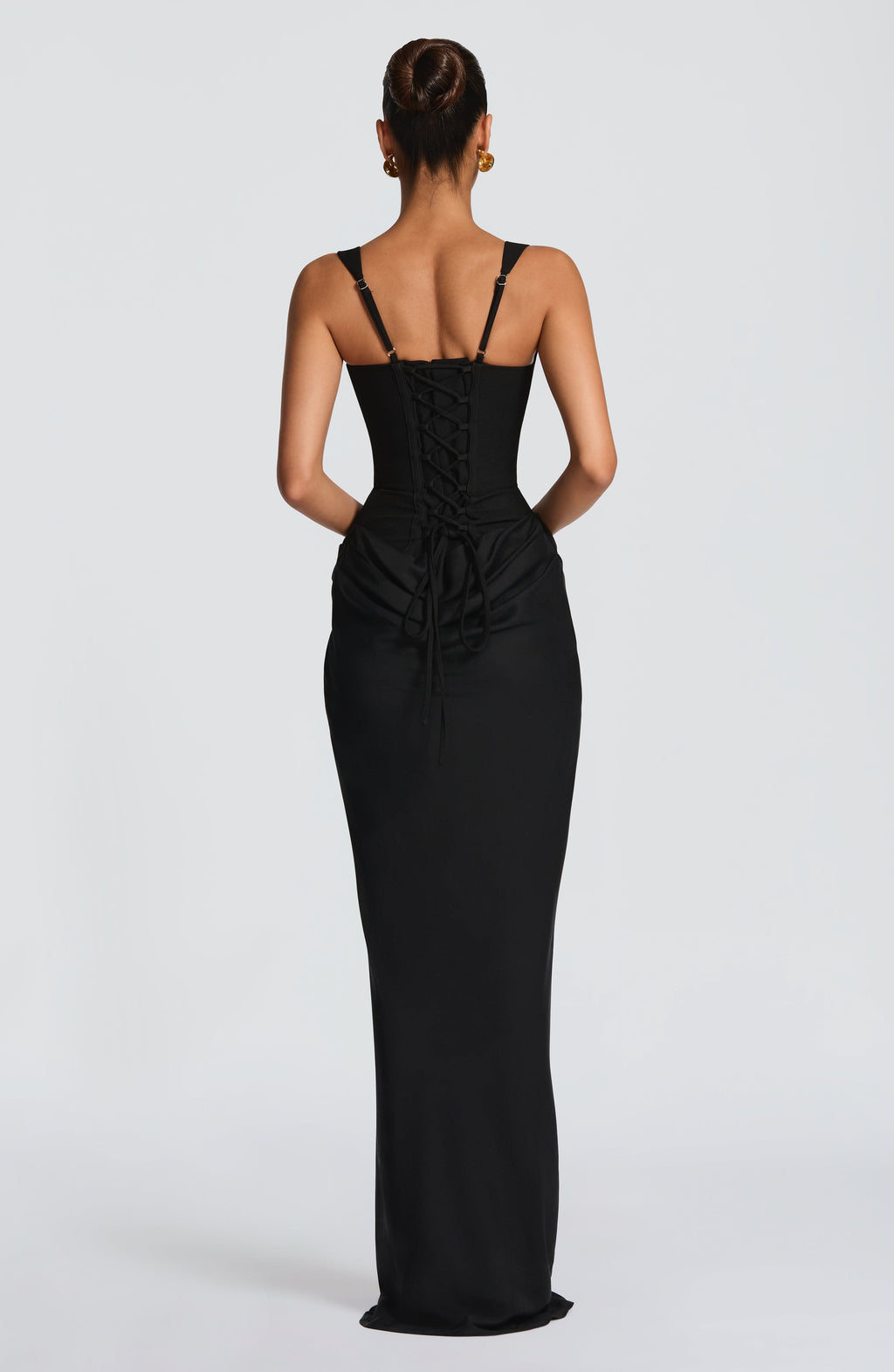 Women's Corset Bodice Maxi Dress
