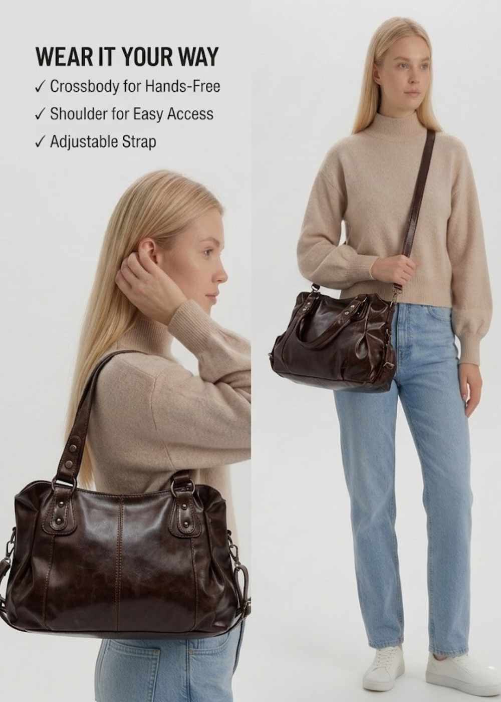 Big handbag for school