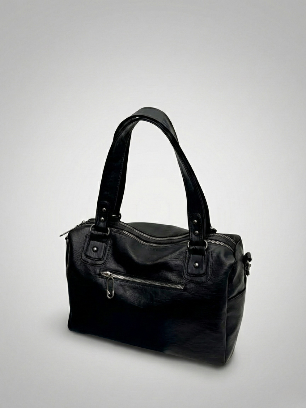 Big handbag for school with a spacious top-zip opening SALERNO