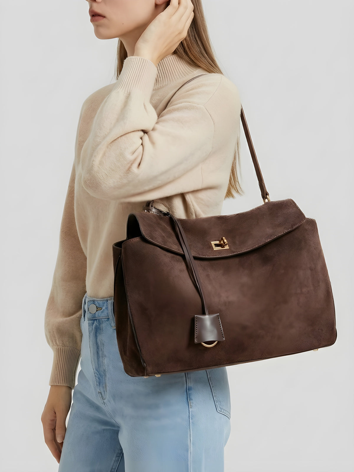 Big handbag for work