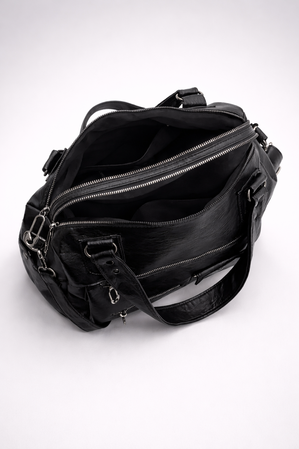 Big handbag for school with a spacious top-zip opening SALERNO