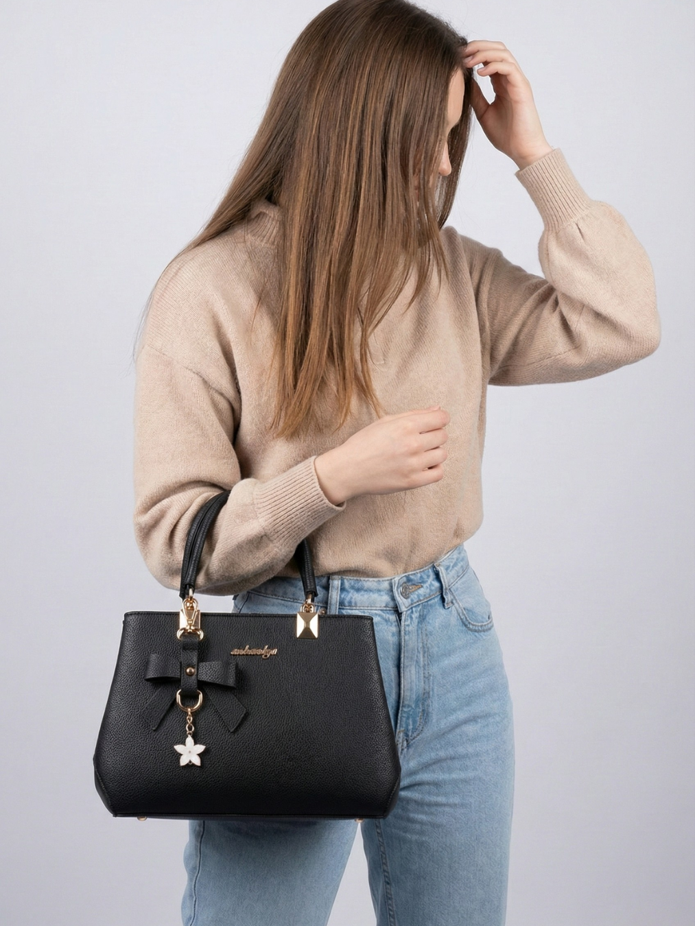 Black bag for work