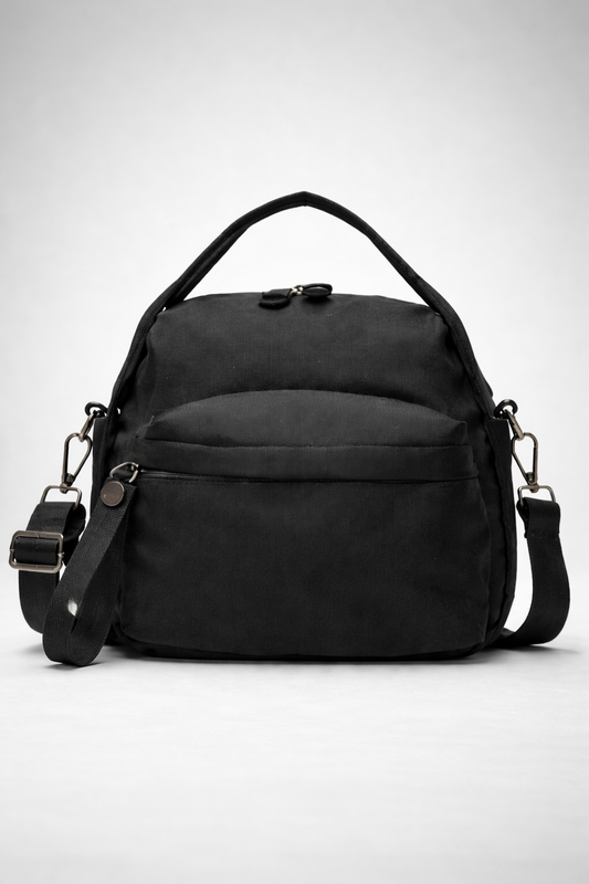 Black handbag for work