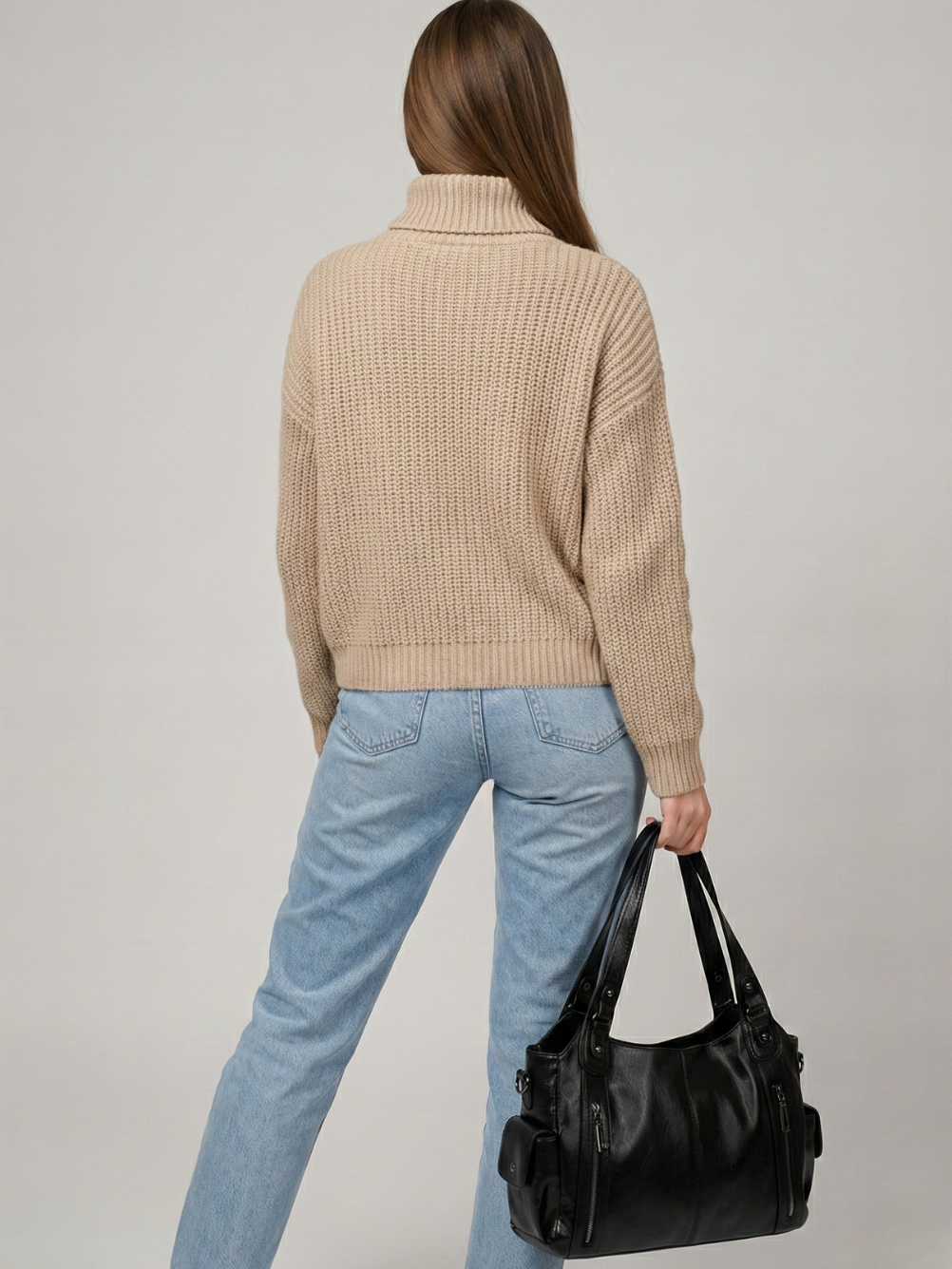 Black university bag