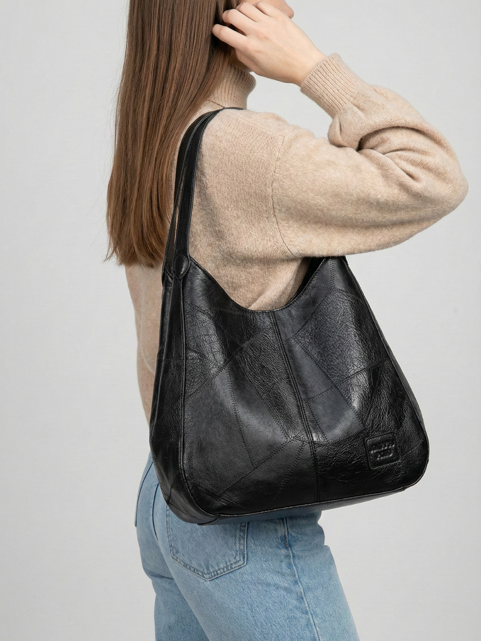 Black work bag women