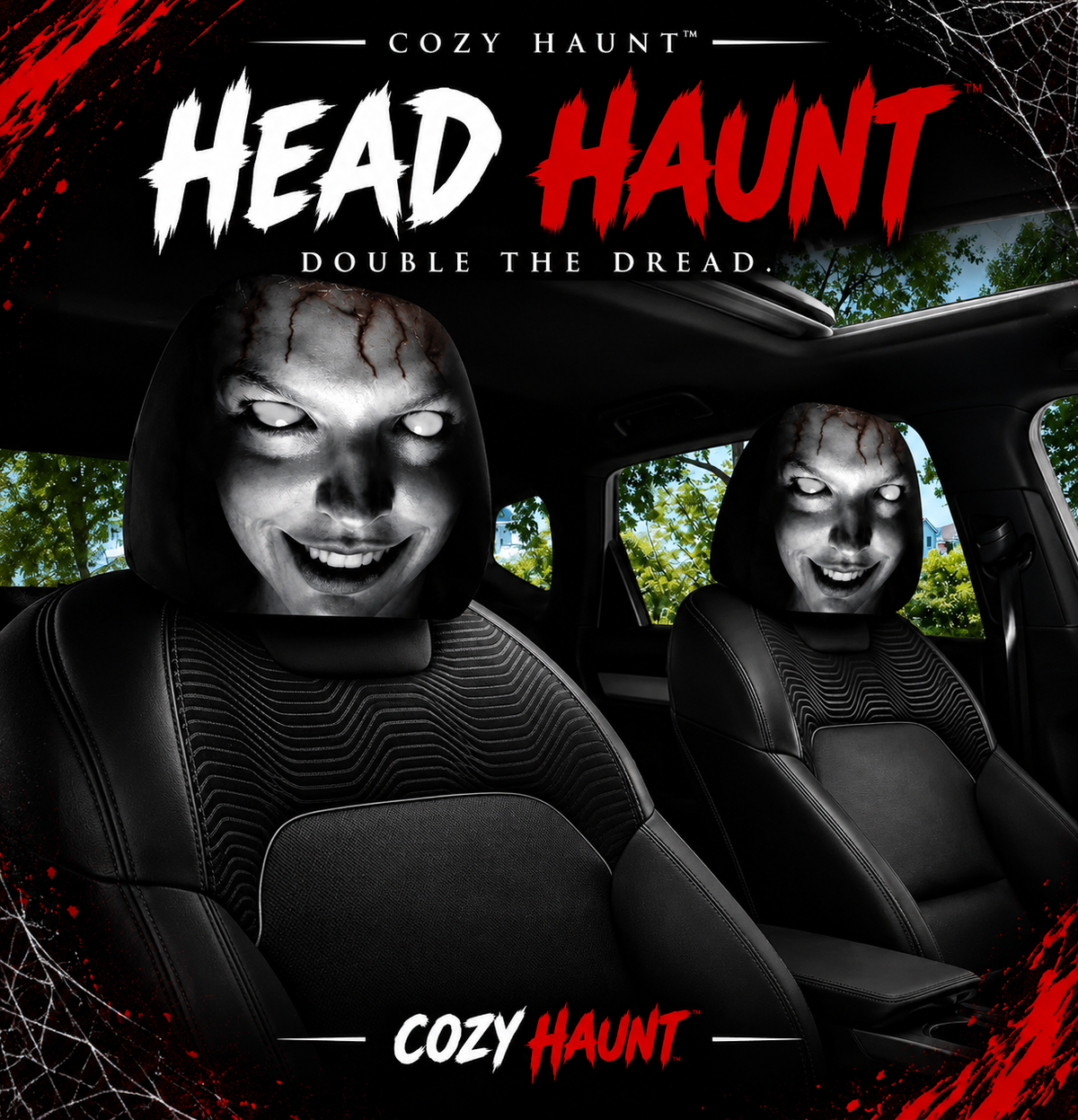 Animated Talking Halloween Head Prop