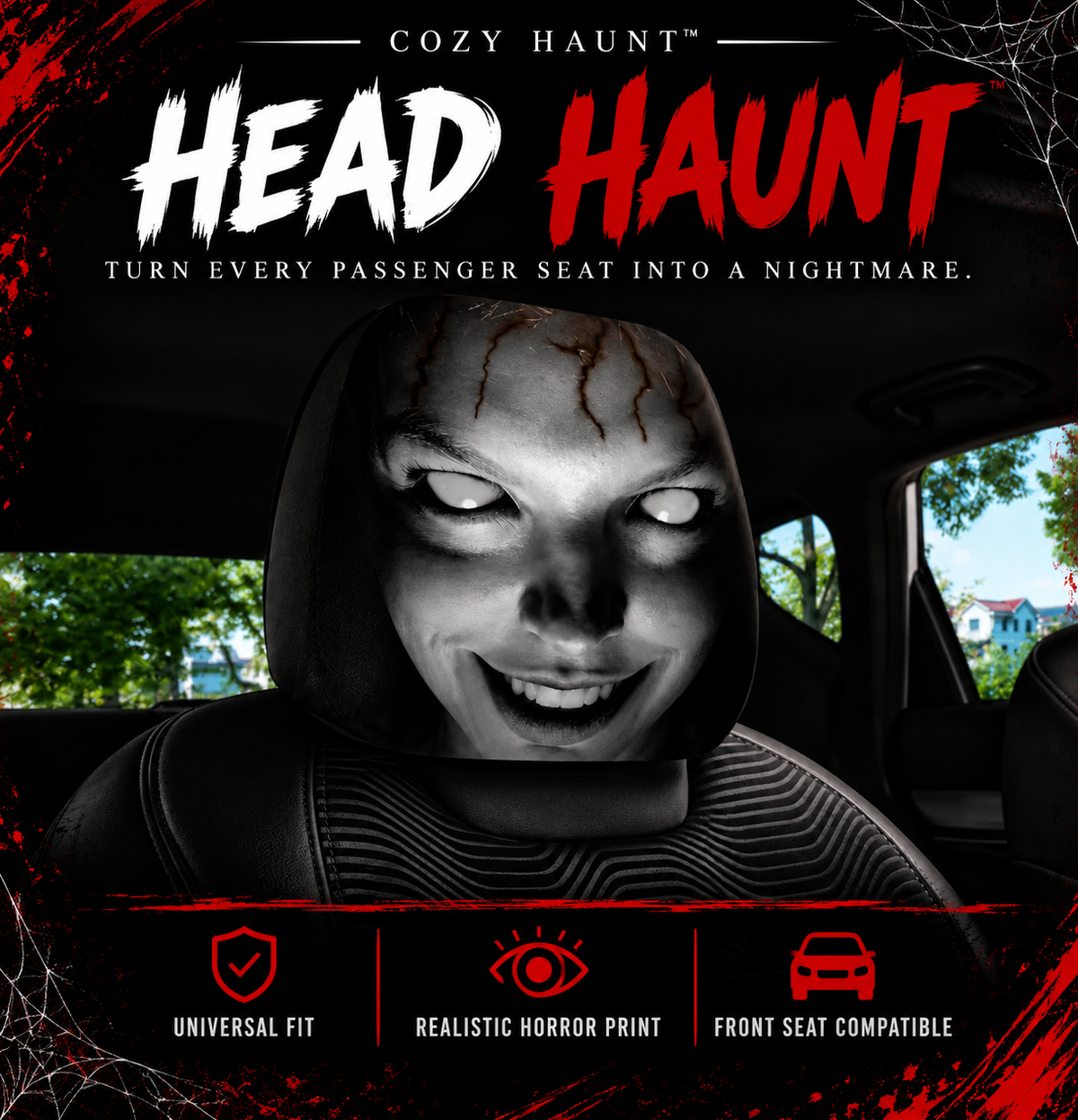 Animated Talking Halloween Head Prop