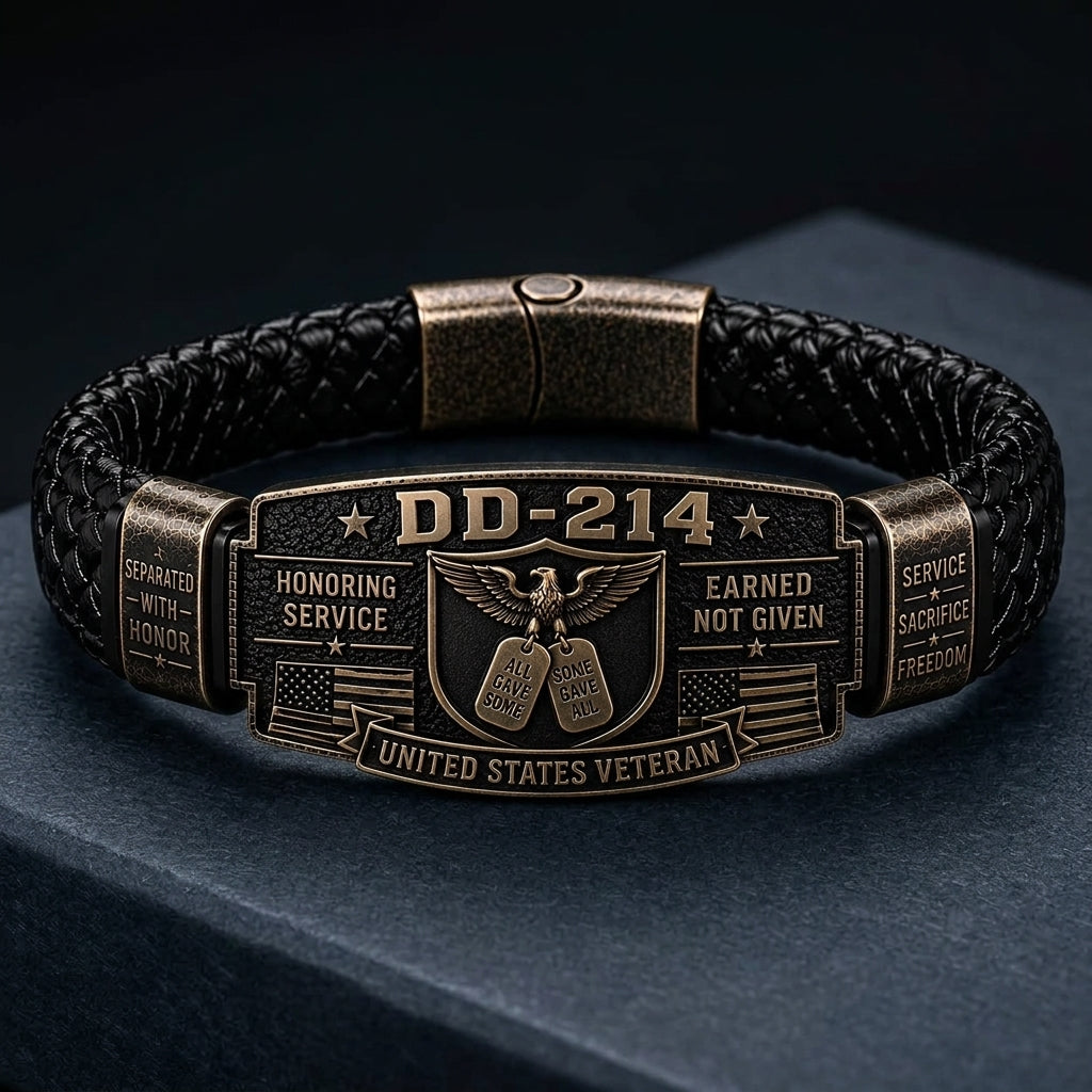 DD-214 Veteran Honour Bracelet