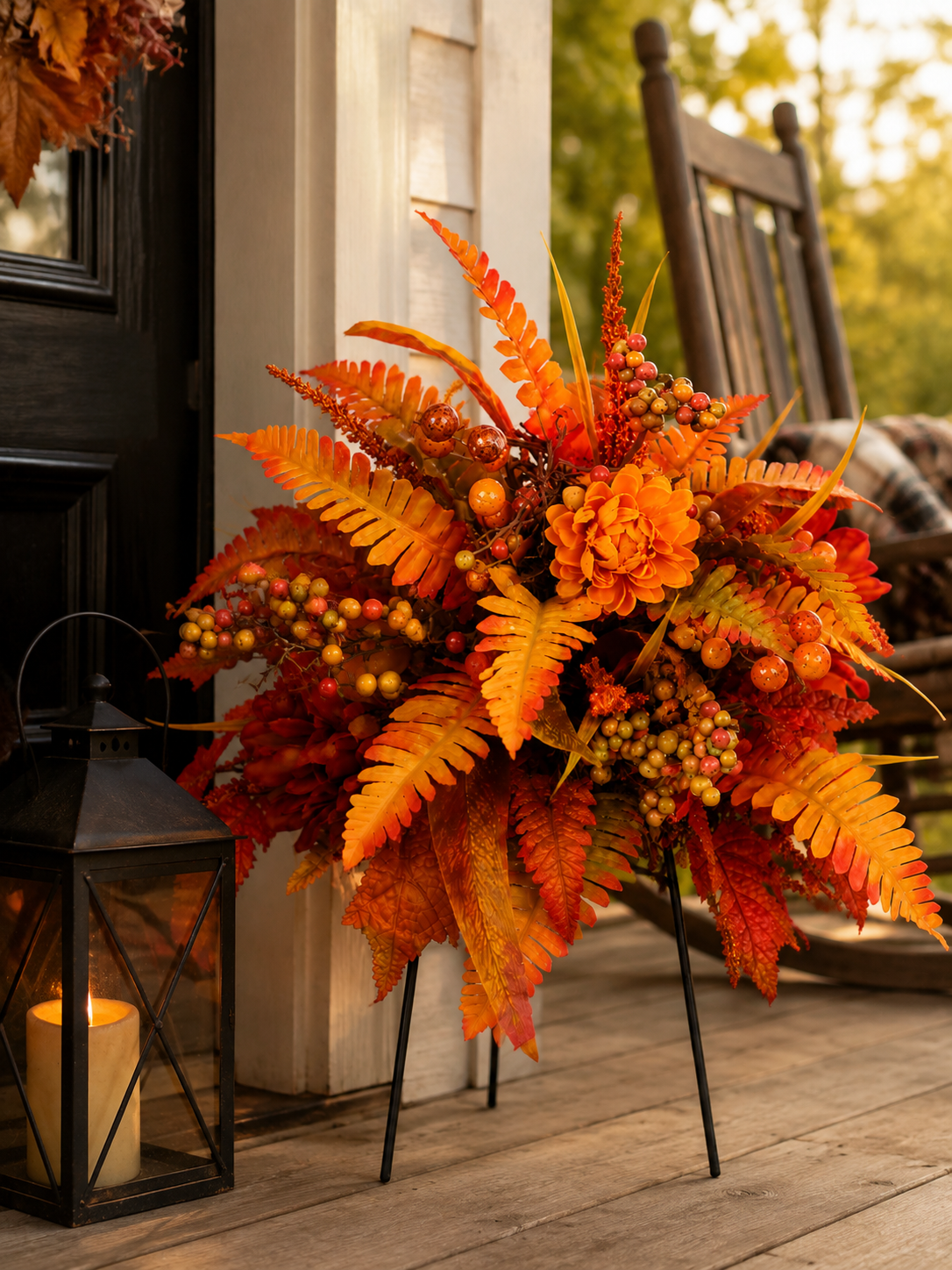 Autumn Harvest Garden Stake