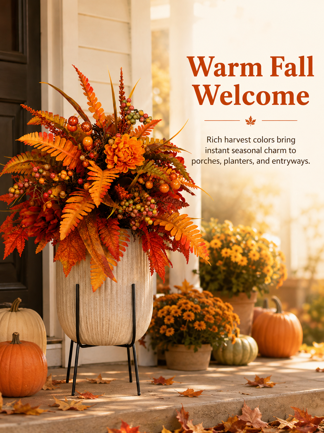 Autumn Harvest Garden Stake