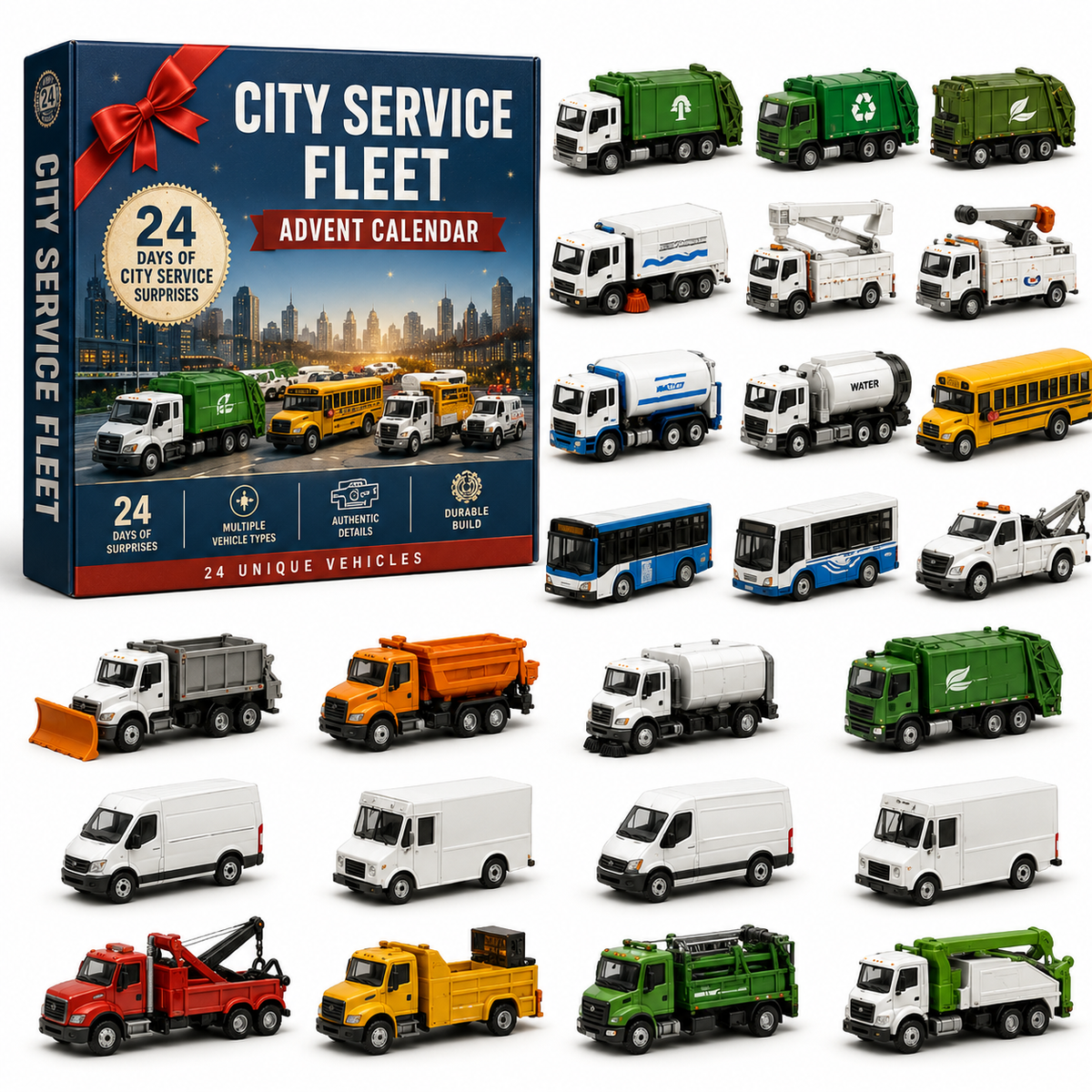24-Day Vehicle Advent Calendar
