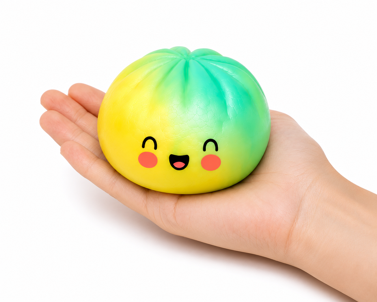Glitter Dumpling Squishy Toy