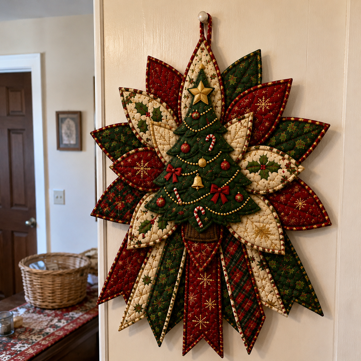 Christmas Quilted Door Hanger Sewing Kit