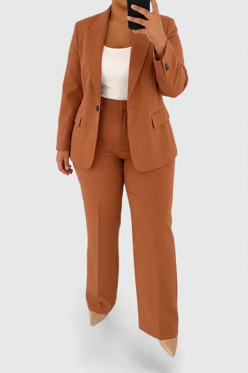 Elegant Two-Piece Suit Set