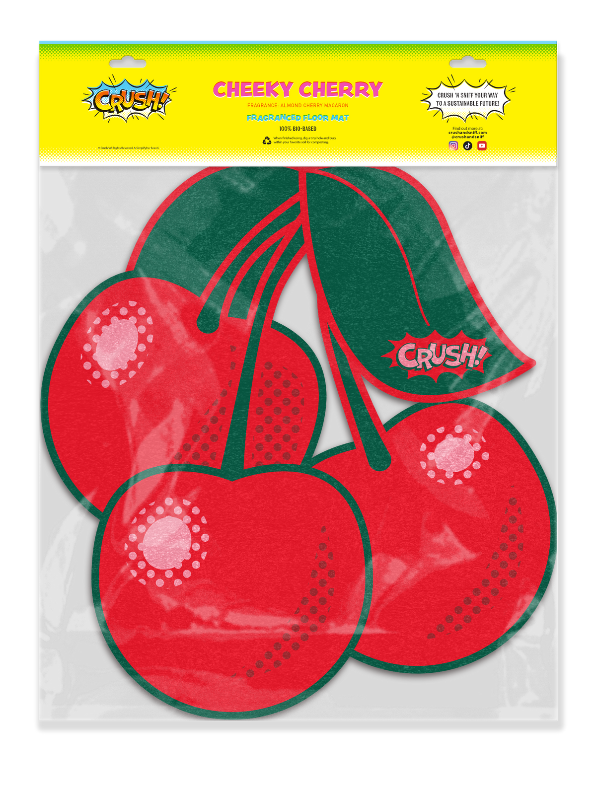 Cherry Scented Car Floor Mat