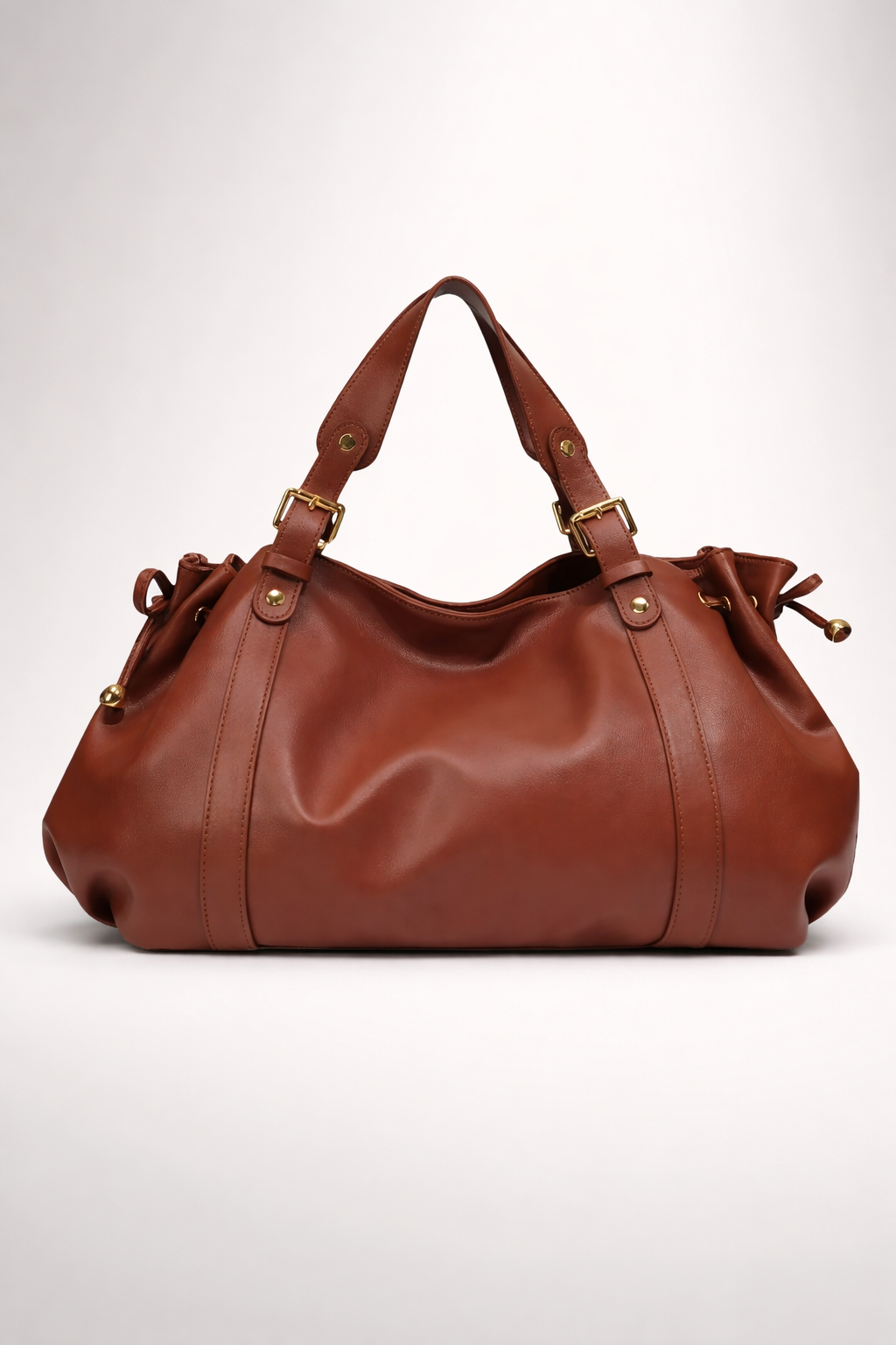 Large vegan leather Handbag for School