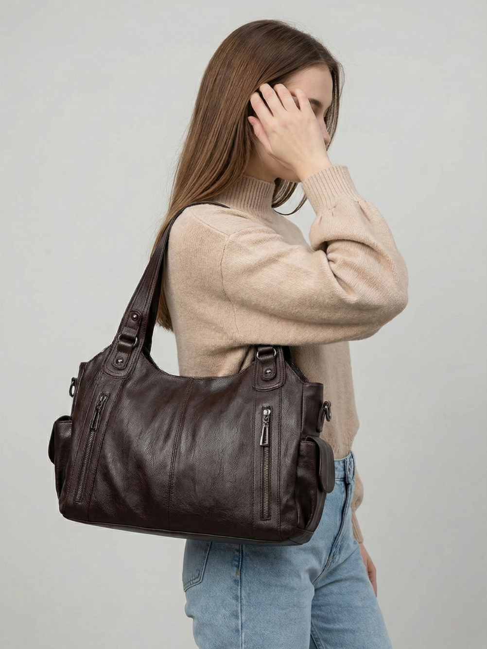 Large Shoulder bag for university