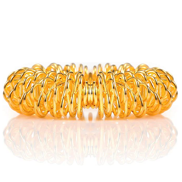 Acupressure Spiked Finger Massage Rings With Sensory Impressions