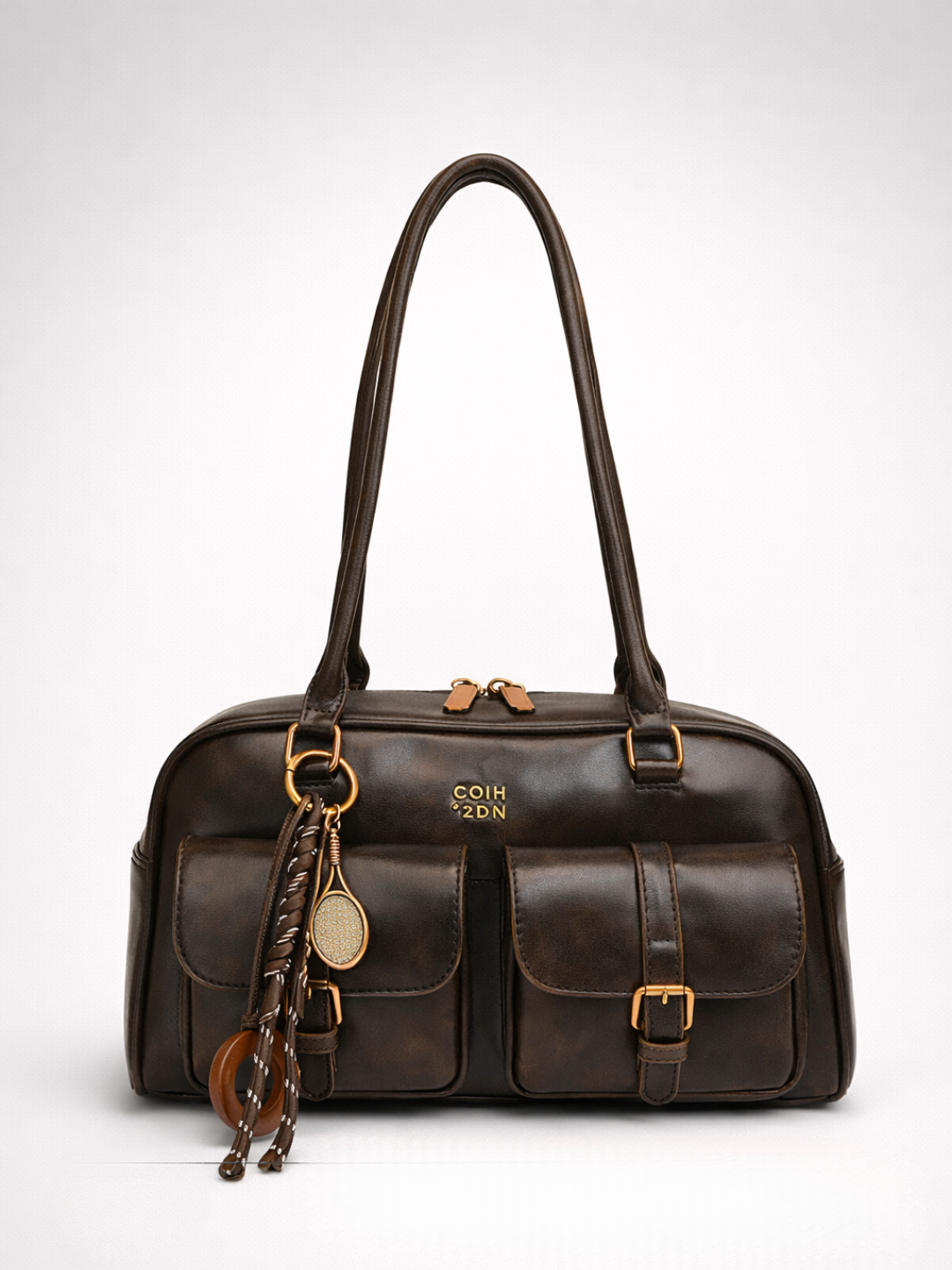 Shoulder bag for women with multi-pocket
