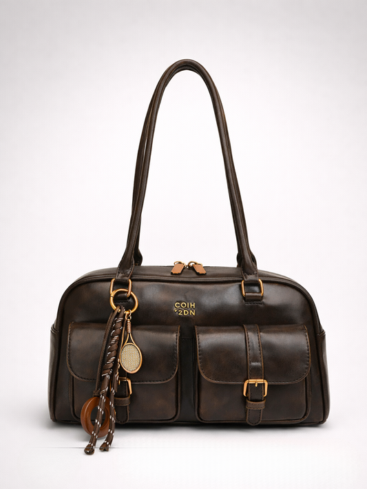 Shoulder bag for women with multi-pocket