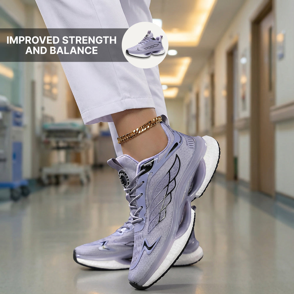 Hands-Free Supportive Shoes for Nurses – Slip-On Comfort Fit