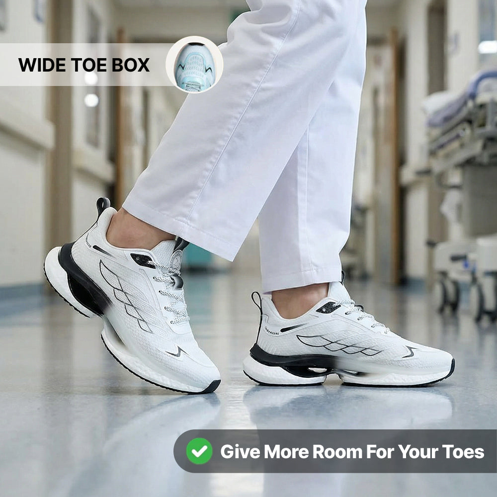 Hands-Free Supportive Shoes for Nurses – Slip-On Comfort Fit