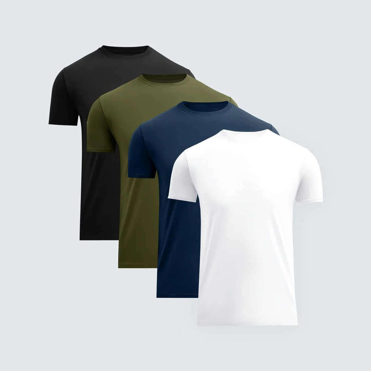 Men's Crew Neck T-Shirts, 4-Pack