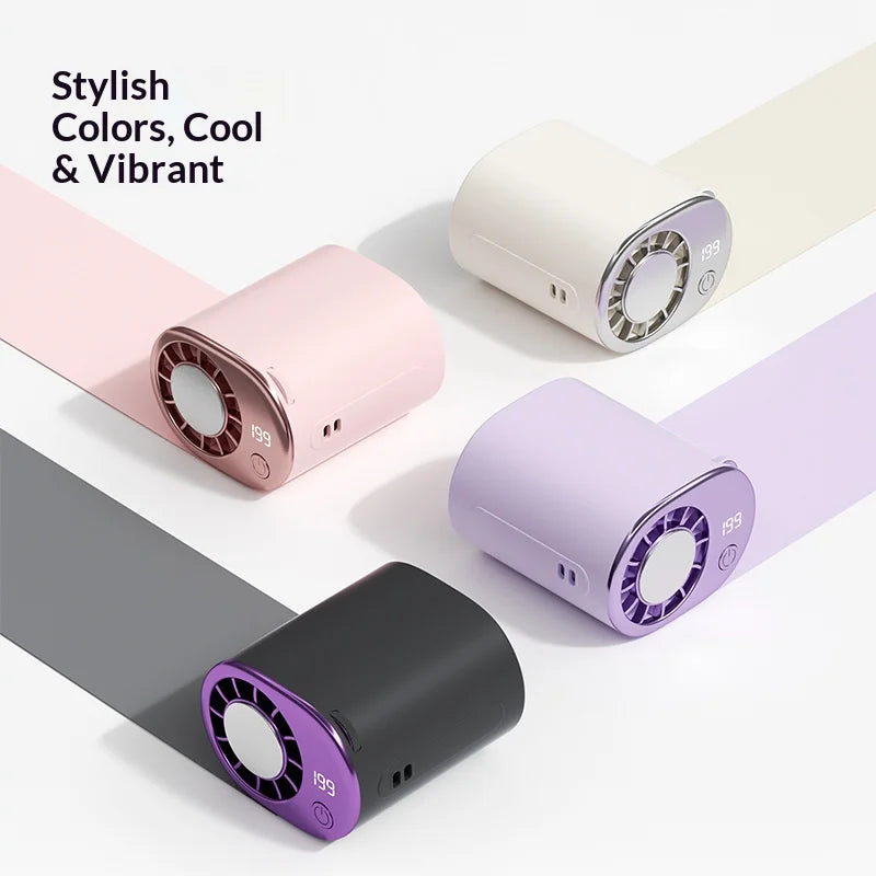 Multifunctional Clip on Cooling Fan USB Rechargeable Quiet Portable Fan for Outdoor Desktop Umbrella