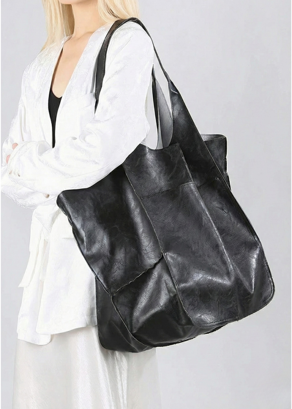 Ladies black work bag