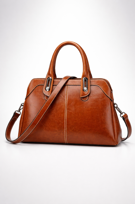 Ladies leather work bag