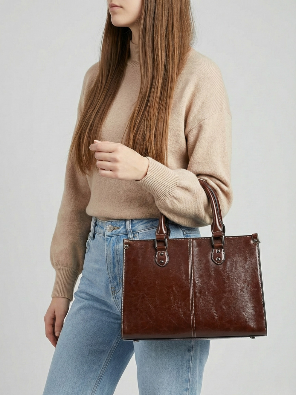 Ladies tote bag for work