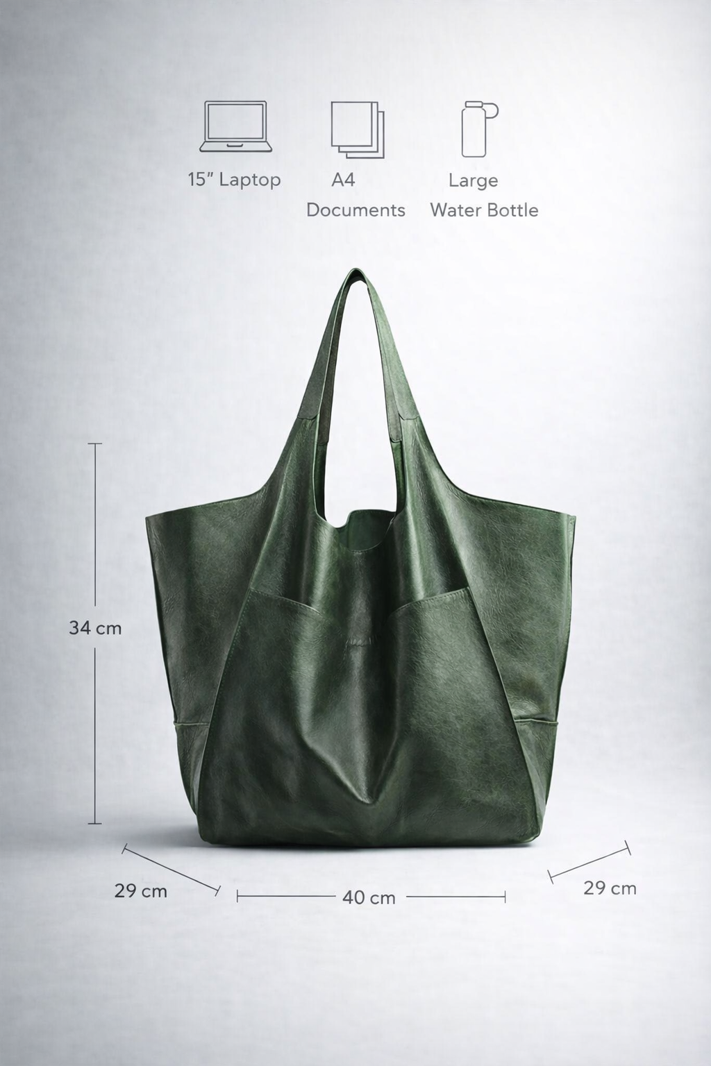 Laptop tote work bag