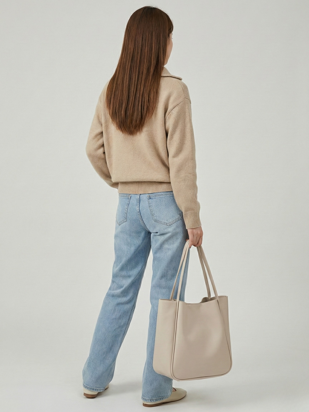 Large Vegan leather work bag