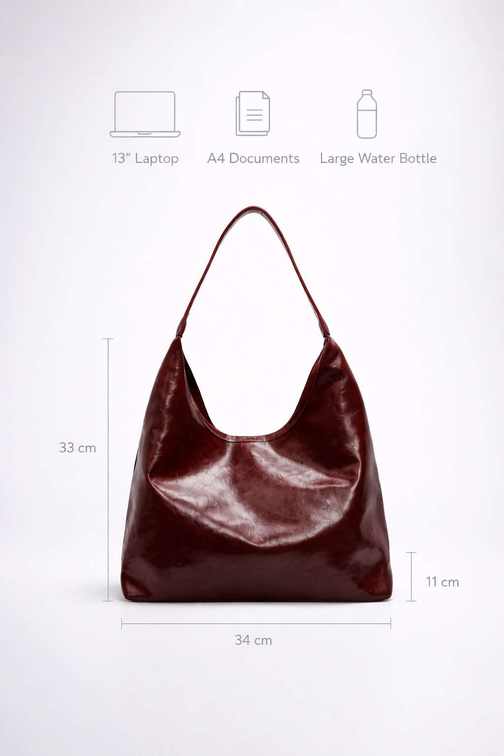 Large tote bag for university