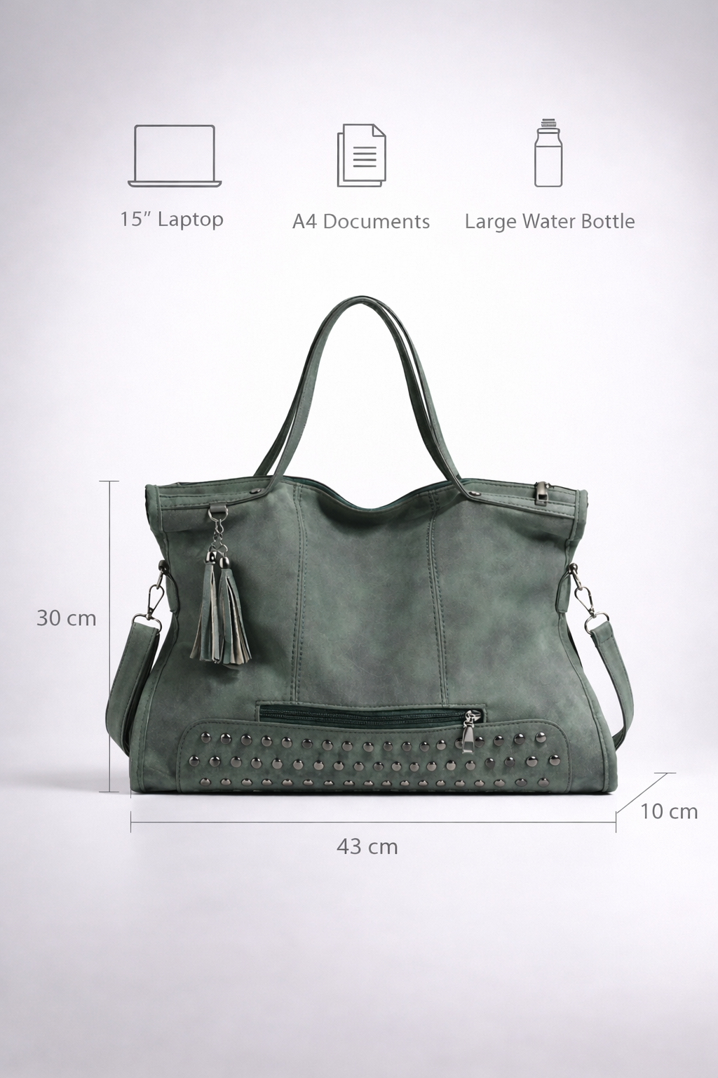 Large tote bag for work