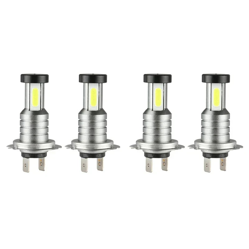 4x H7 LED Headlight Bulb Kit