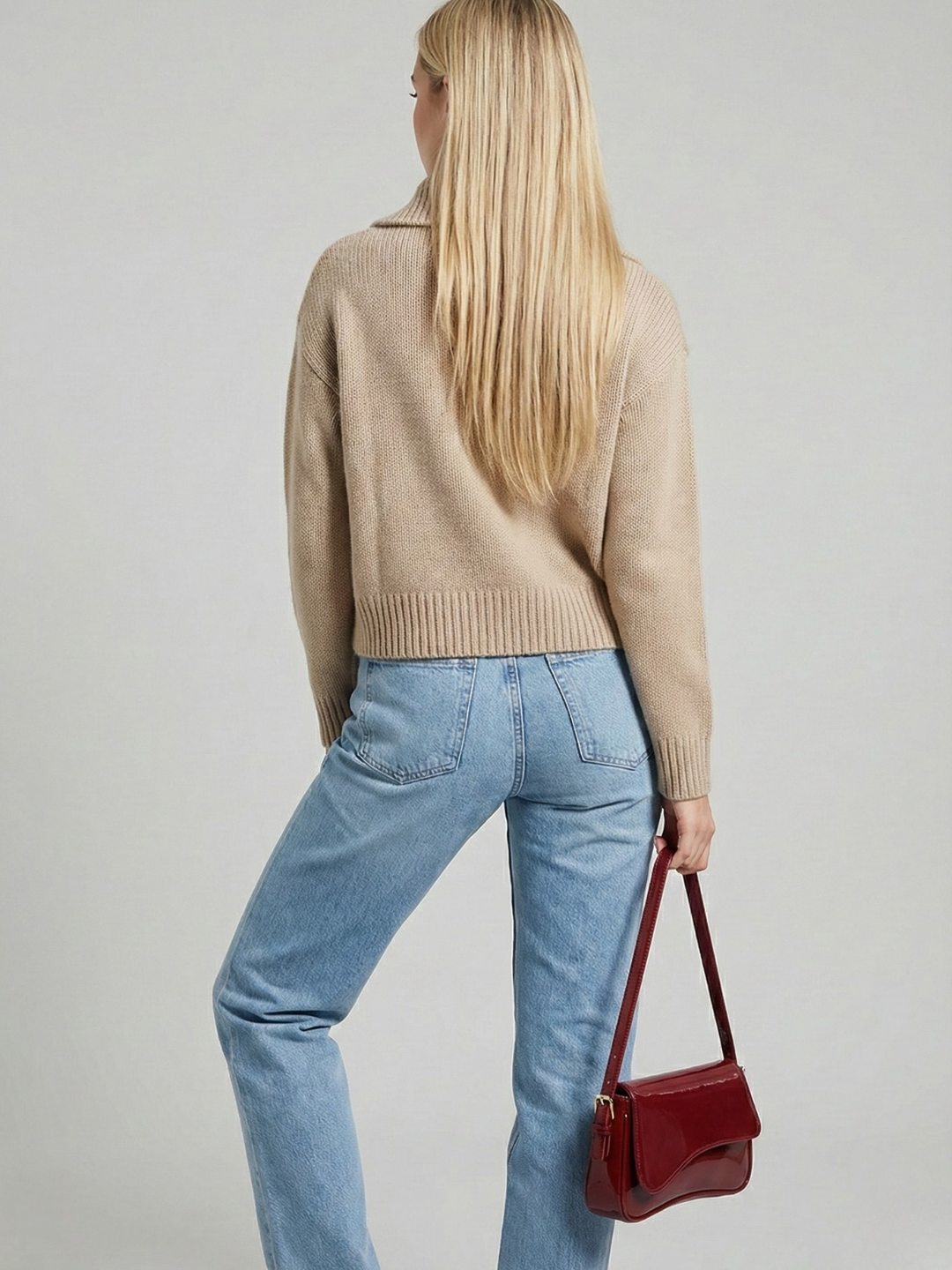 Red everyday bag