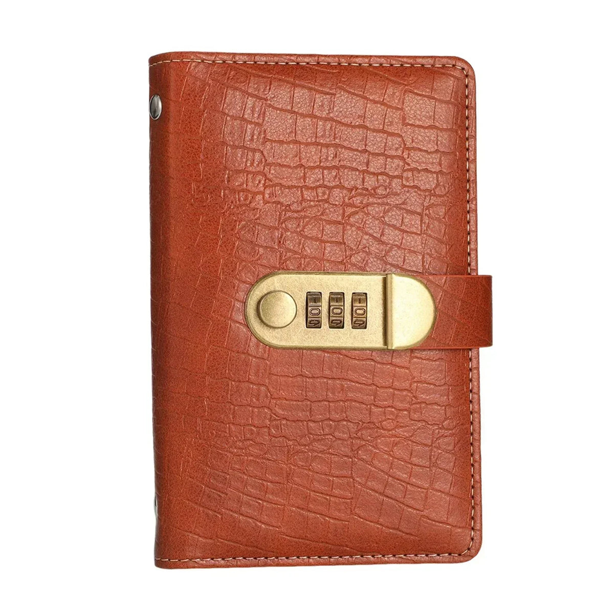 100 Envelope Savings Challenge Binder with Cash Envelopes and Combination Lock – PU Leather